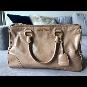 Miu Miu top handle handbag